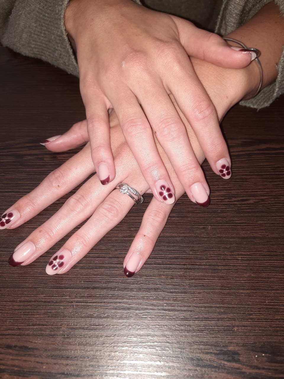 Berry floral tips by Bronwyn